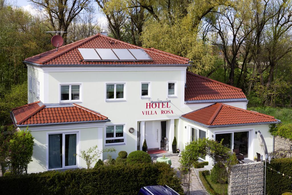 Hotel Villa Rosa Allershausen Exteriör bild